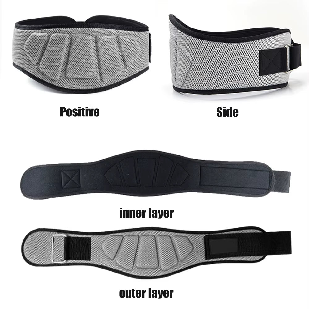 1Pcs Sports Weight Lifting Belts for Men Women - Weight Lifting Core & Lower Back Support Workout Waist Belt for Fitness